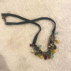 Silpada Leather and Beaded Necklace